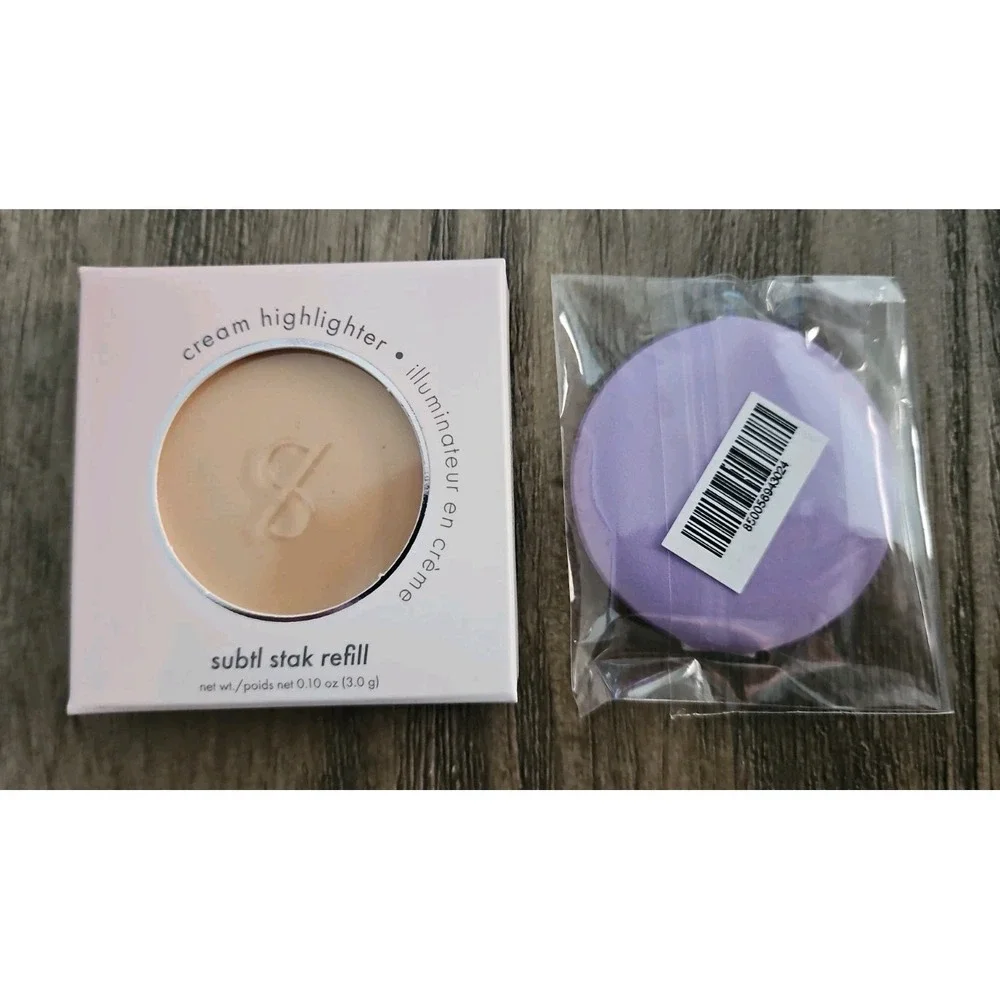 Subtl Beauty Subtl Stak Refill Cream Highlighter In Champagne 0.10 oz